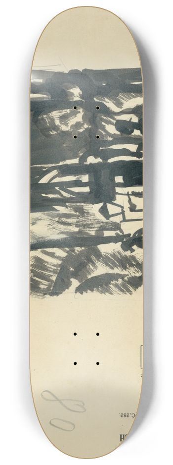 Kontantn Bauer - V ulike 8.25 inch art skate deck