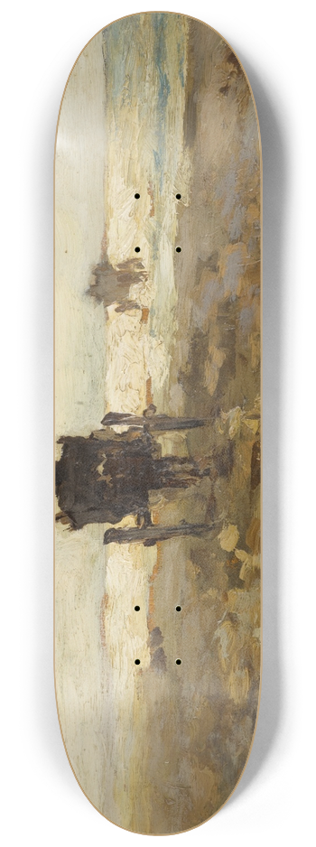 Johan Hendrik Weissenbruch - Shell cart 8.25 inch art skate deck