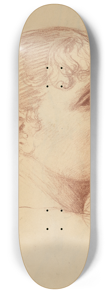 kos Aranyossy - Hlava mladej eny 8.25 inch art skate deck