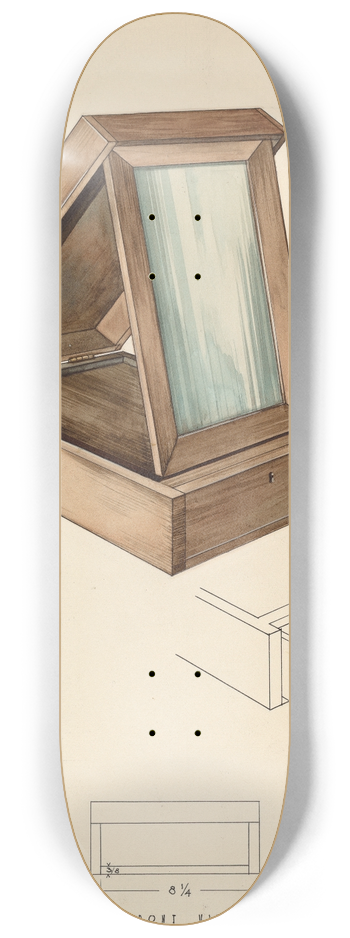 Kurt Melzer - Bishop Hill  Dressing Case 8.25 inch art skate deck