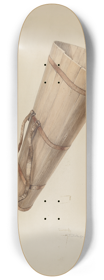 Kurt Melzer - Vinyard Basket 8.25 inch art skate deck