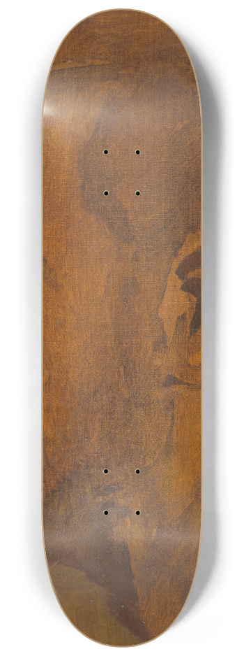 Ladislav Mednynszky - Head Study of a Thinker 8.25 inch art skate deck