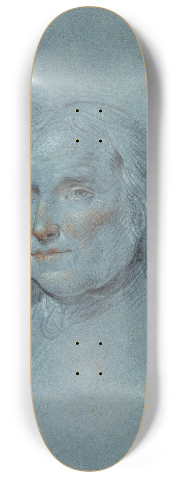 Lambert Krahe - Self-portrait 8.25 inch art skate deck