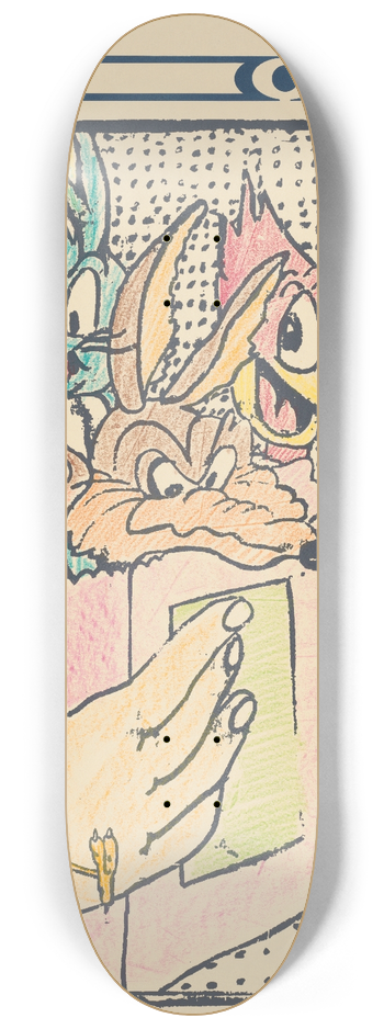 Lanny Sommese - Extremes of visual style 8.25 inch art skate deck