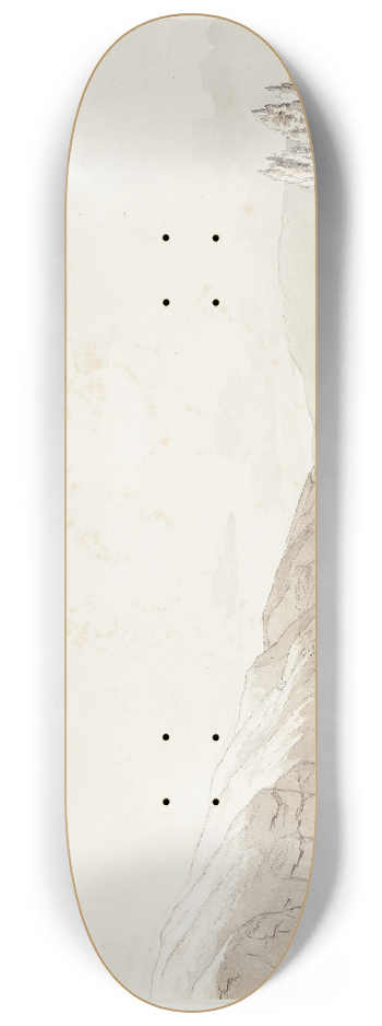 Johan Ludvig Lund - Parti fra Rhone 8.25 inch art skate deck