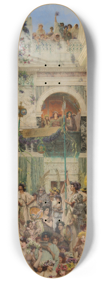Lawrence Alma-Tadema - Spring 8.25 inch art skate deck