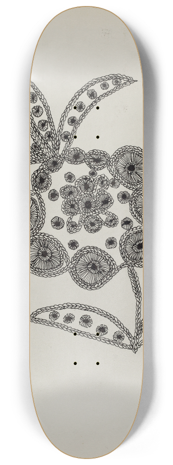 Lena Nastasi - Needlework 8.25 inch art skate deck