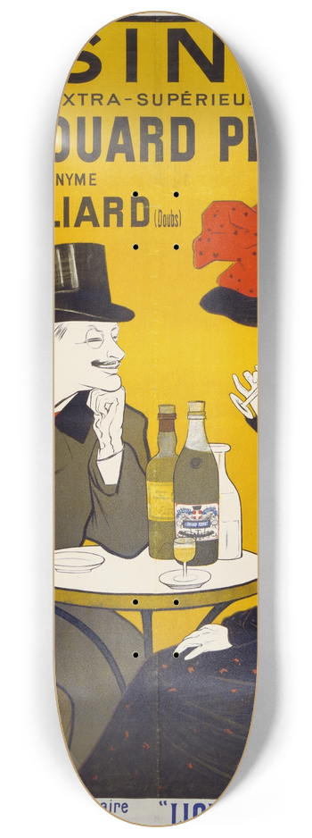Leonetto Cappiello - Absinthe extra-suprieure J. douard Pernot 8.25 inch art skate deck