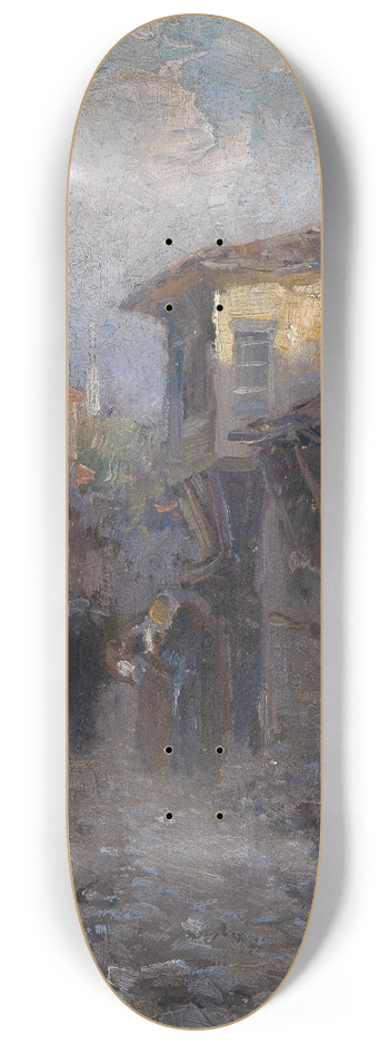 Leontine von Littrow - Sdliche Dorfstrae 8.25 inch art skate deck