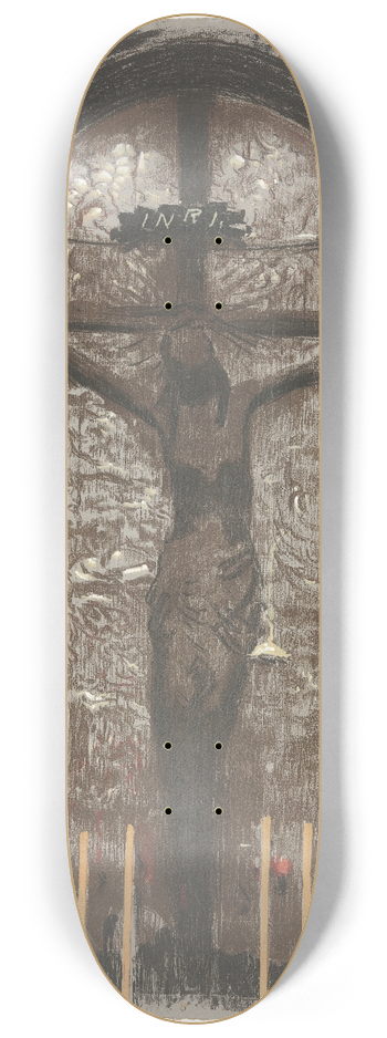 Leon Wyczkowski - Chrystus 8.25 inch art skate deck