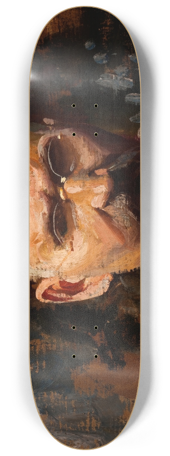 Leon Wyczkowski - Self-Portrait 8.25 inch art skate deck