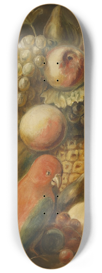 Leopold von Stoll - Frchtestillleben 8.25 inch art skate deck