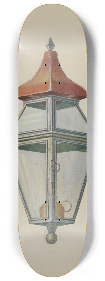 Leslie Macklem - Bracket Lamp 8.25 inch art skate deck
