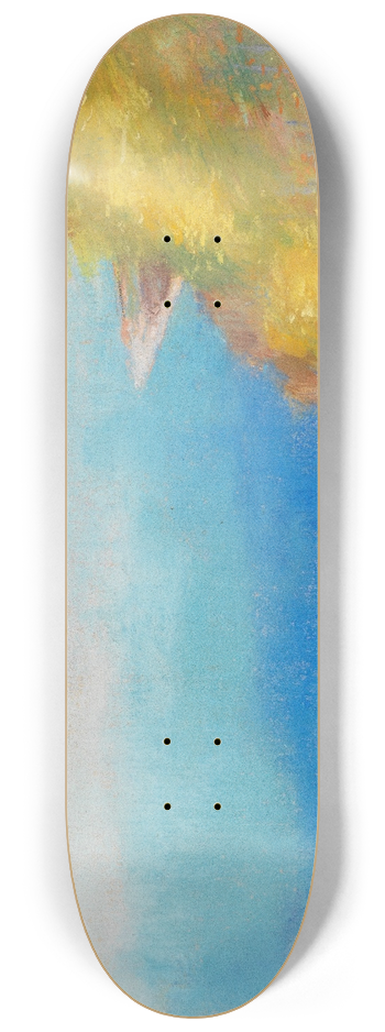Lesser Ury - Gardasee (Gardone) 8.25 inch art skate deck