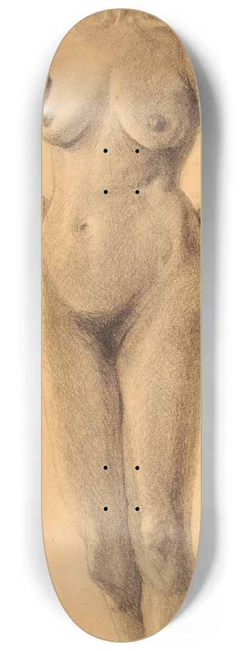 Lilly Walther - Seisev naisakt 8.25 inch art skate deck