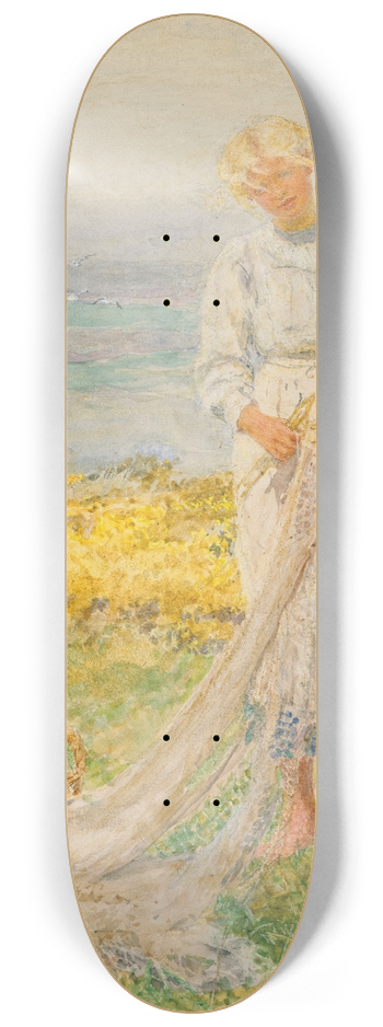 Lionel Percy Smythe - Mending nets 8.25 inch art skate deck