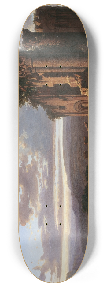 Llus Rigalt - Ruins 8.25 inch art skate deck