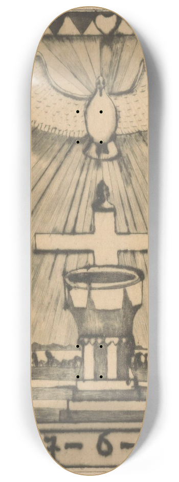 Lodewijk Schelfhout - Doopvont 8.25 inch art skate deck
