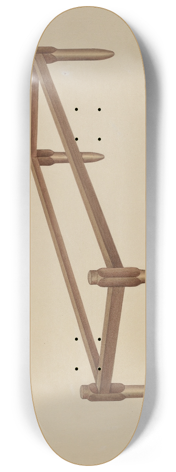 Lon Cronk - Shaker Bed 8.25 inch art skate deck