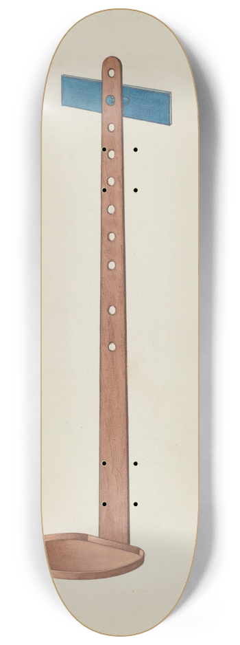 Lon Cronk - Shaker Candle Stand 8.25 inch art skate deck