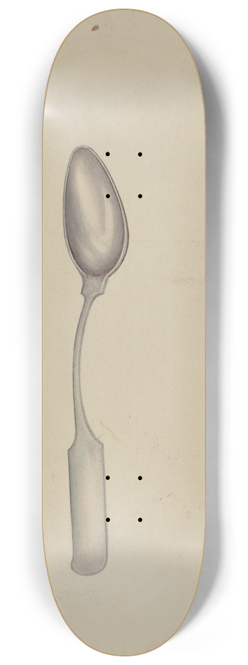 Lon Cronk - Silver Spoon 8.25 inch art skate deck