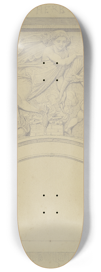 Johann Baptist Scholl The Younger - The autumn 8.25 inch art skate deck