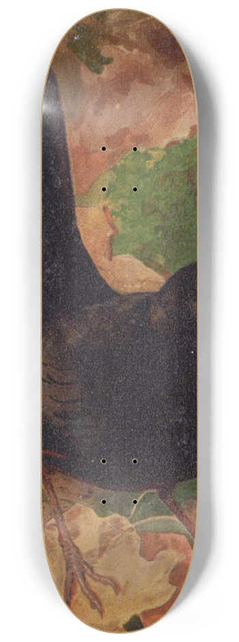 Lo-Paul Robert - Merle Noir 8.25 inch art skate deck