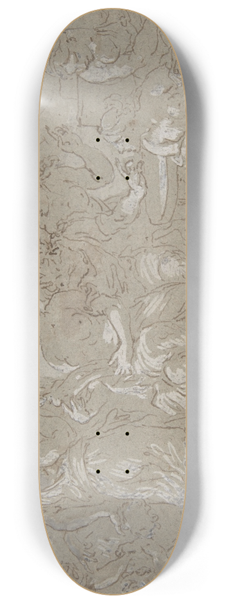 Johann Carl Loth - Solomon 8.25 inch art skate deck