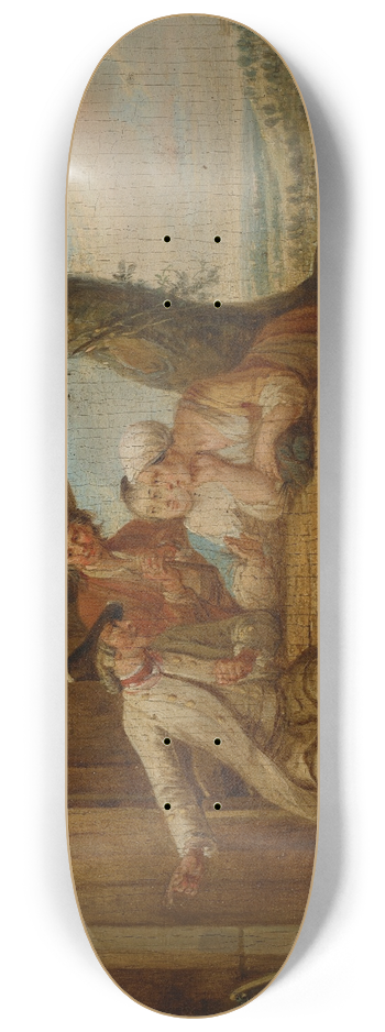 Louis Joseph Watteau - The Return 8.25 inch art skate deck