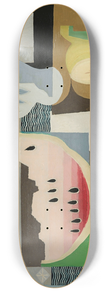 Louis Marcoussis - La Tranche De Pastque 8.25 inch art skate deck