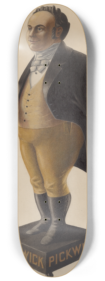 Louis Plogsted - Cigar Store Figure 8.25 inch art skate deck