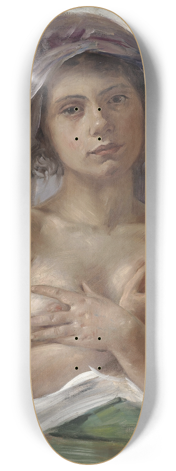 Lovis Corinth - Innocentia 8.25 inch art skate deck