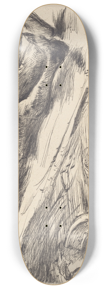 Lovis Corinth - Piet 8.25 inch art skate deck