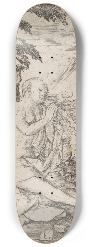 Lucas Van Leyden - Die bssende Maria Magdalena 8.25 inch art skate deck