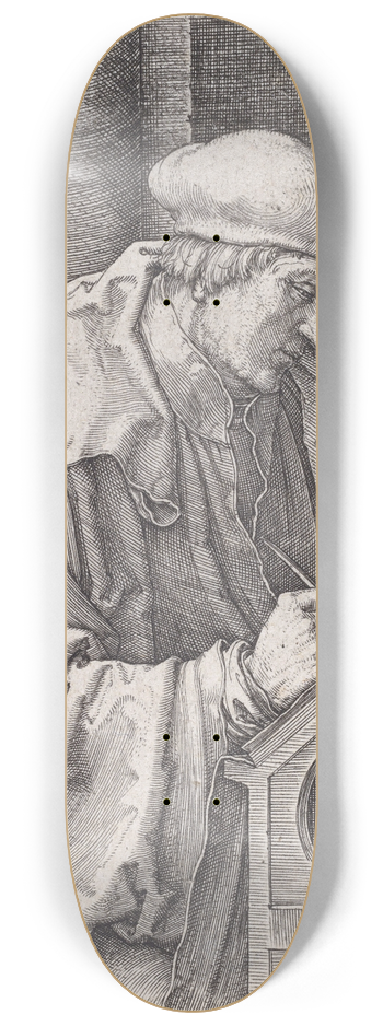 Lucas Van Leyden - Saint Luke 8.25 inch art skate deck