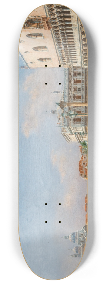 Luciano Contento - Venice, Palazzo Ducale 8.25 inch art skate deck
