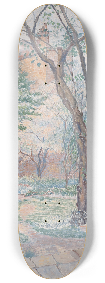 Lucien Pissarro - The Nut Tree 8.25 inch art skate deck