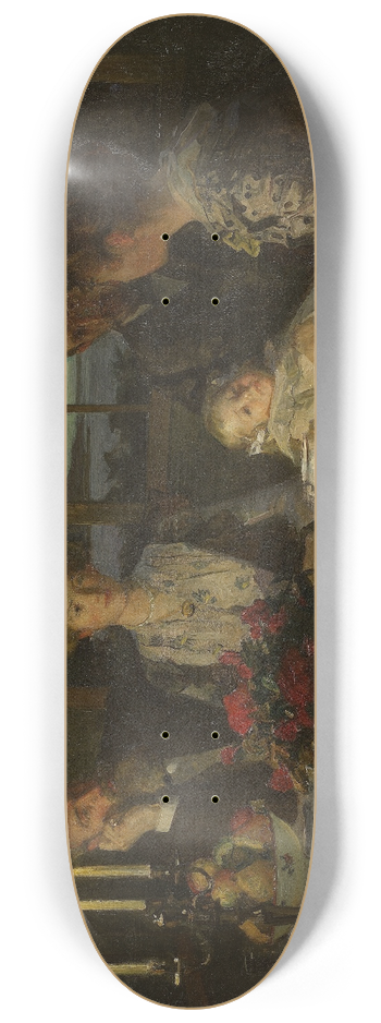 Lucien Simon - Talking in the Twilight 8.25 inch art skate deck