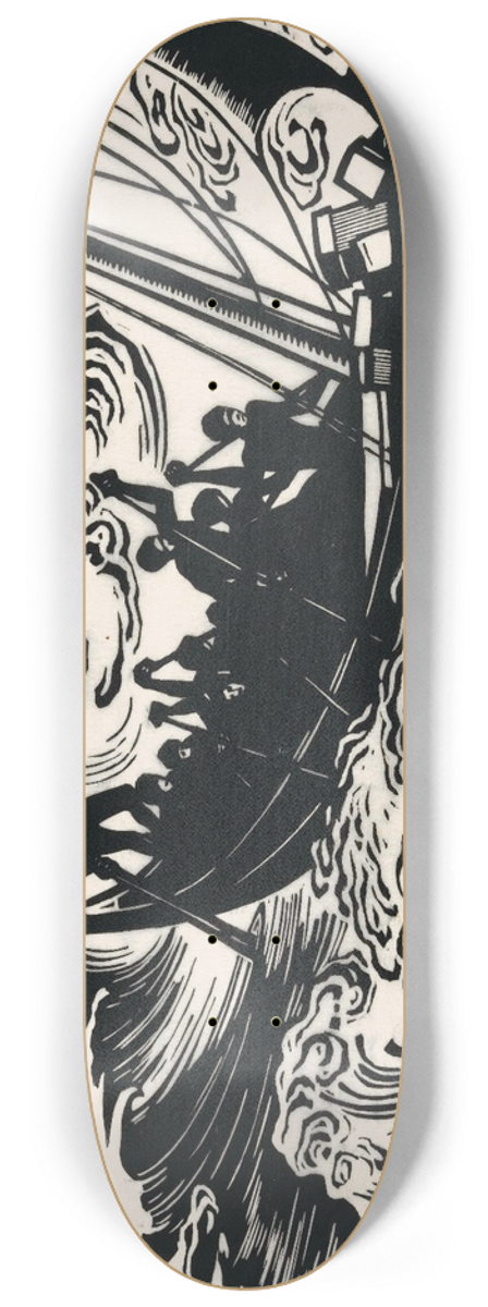 Johannes Frederik Engelbert ten Klooster - De kaap 8.25 inch art skate deck