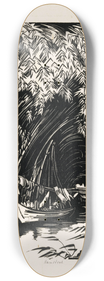 Johannes Frederik Engelbert ten Klooster - De kreek 8.25 inch art skate deck