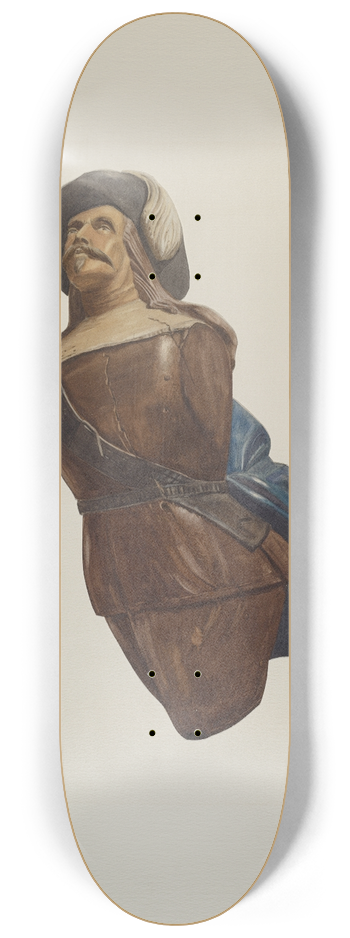 Lucille Chabot - Figurehead 8.25 inch art skate deck