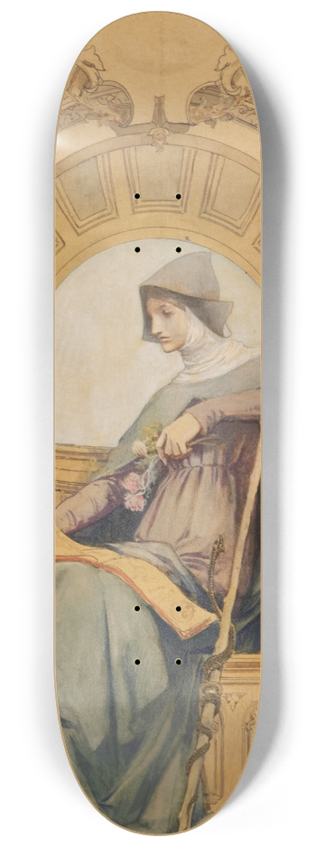 Luc-Olivier Merson - La Mdecine 8.25 inch art skate deck