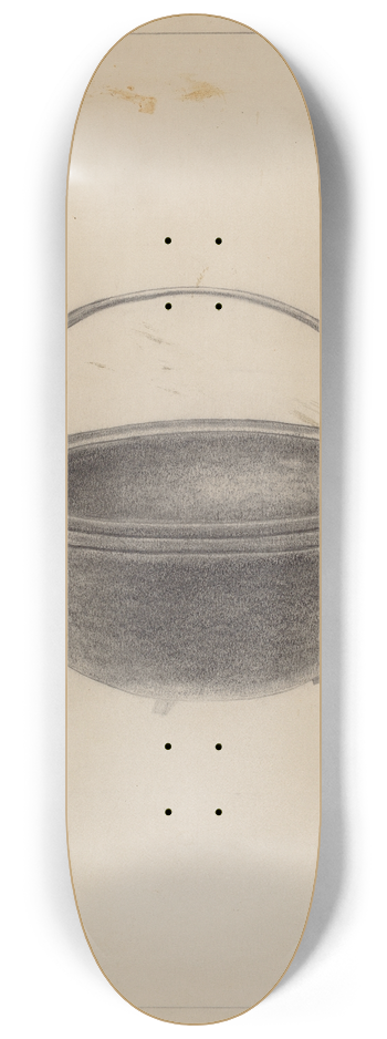 Ludmilla Calderon - Fire Place Kettle 8.25 inch art skate deck
