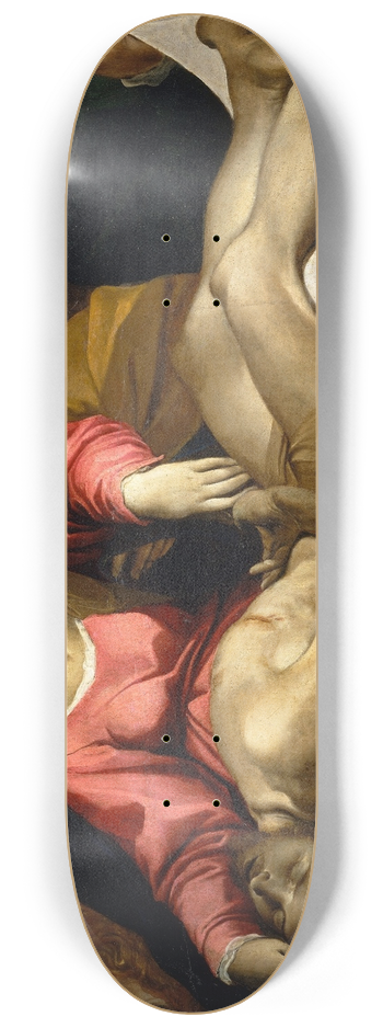 Ludovico Carracci - The Lamentation 8.25 inch art skate deck