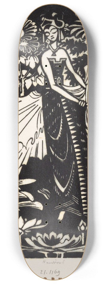 Johannes Frederik Engelbert ten Klooster - Serimpi 8.25 inch art skate deck
