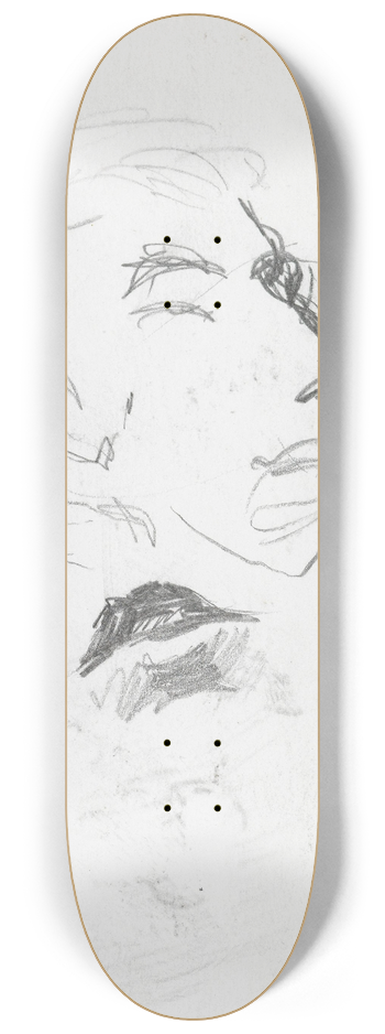 Ludvig Karsten - Mannshode 8.25 inch art skate deck