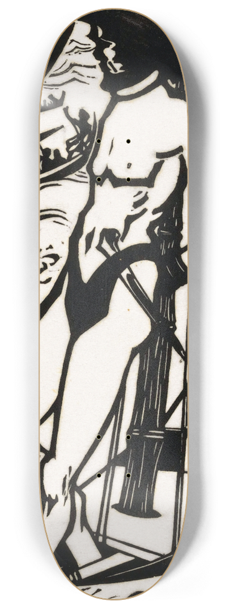 Johannes Frederik Engelbert ten Klooster - Zeeschuimers 8.25 inch art skate deck