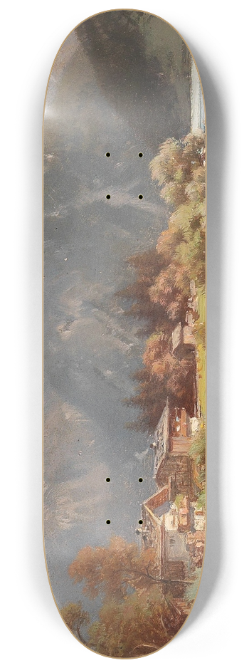 Ludwig Sckell - Summer on Schliersee 8.25 inch art skate deck