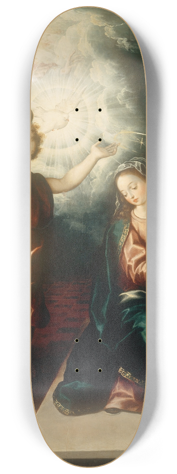 Luis Jurez - The Annunciation 8.25 inch art skate deck