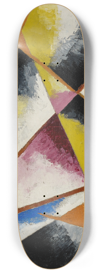 Lyubov Popova - Untitled Compositions 8.25 inch art skate deck